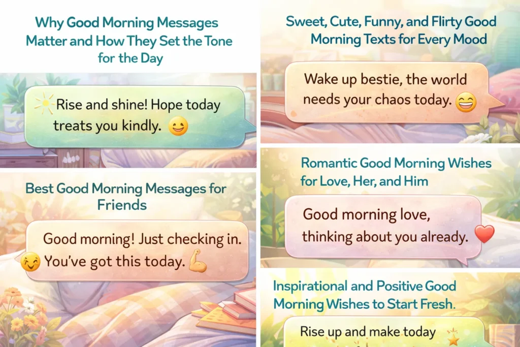 Good Morning Messages for Friends