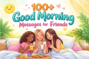Good Morning Messages for Friends