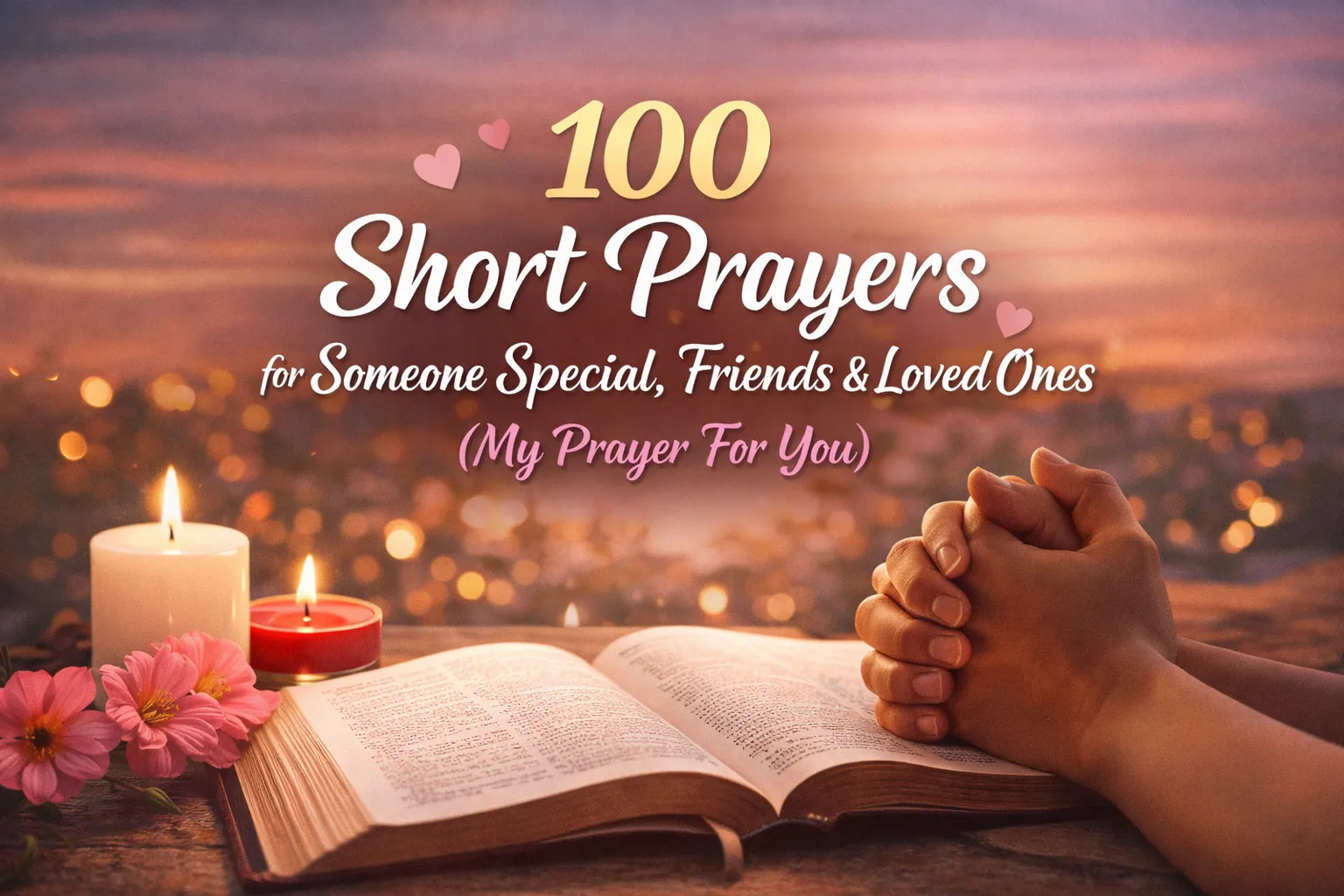 Short Prayers for Someone Special