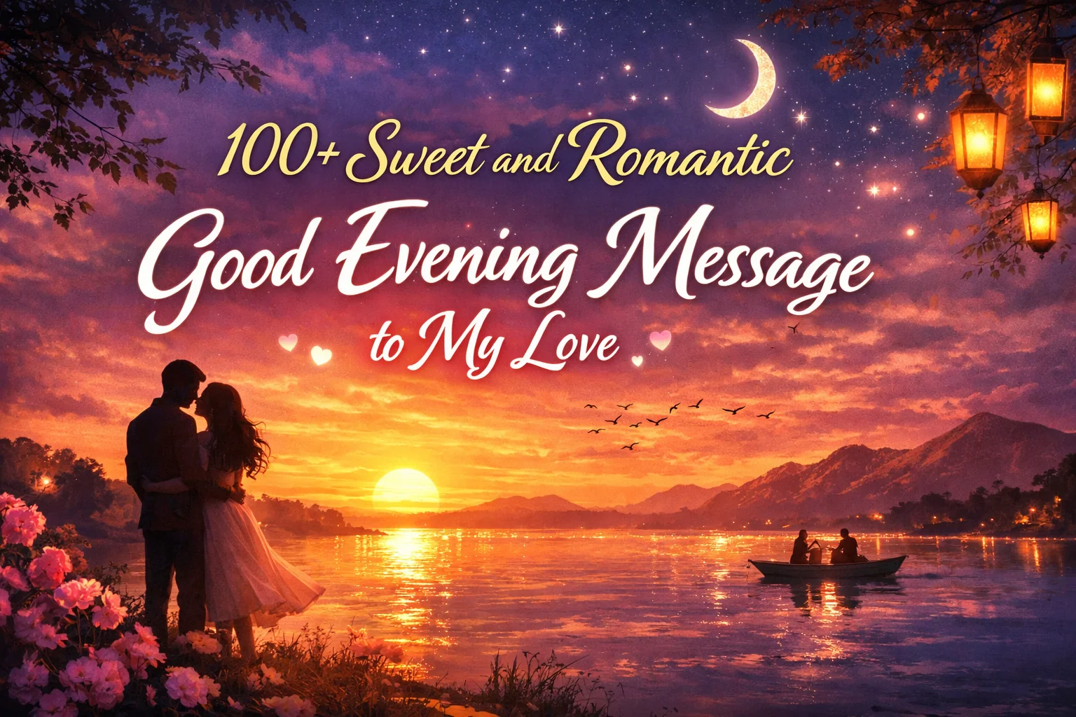 good evening message to my love