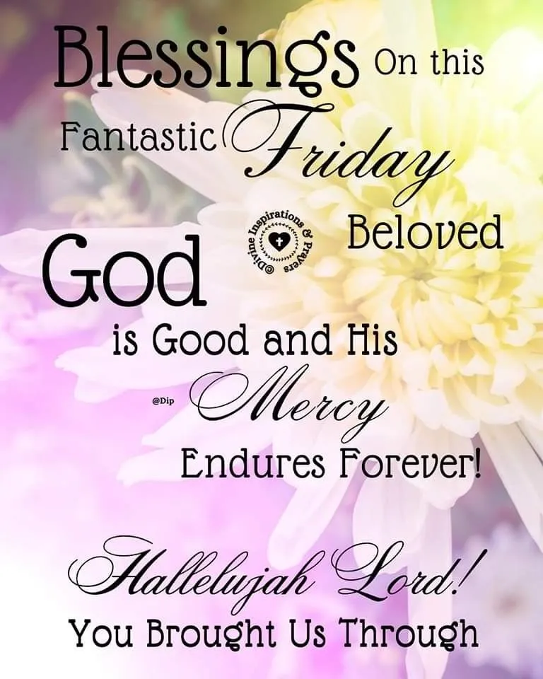 Friday Blessings