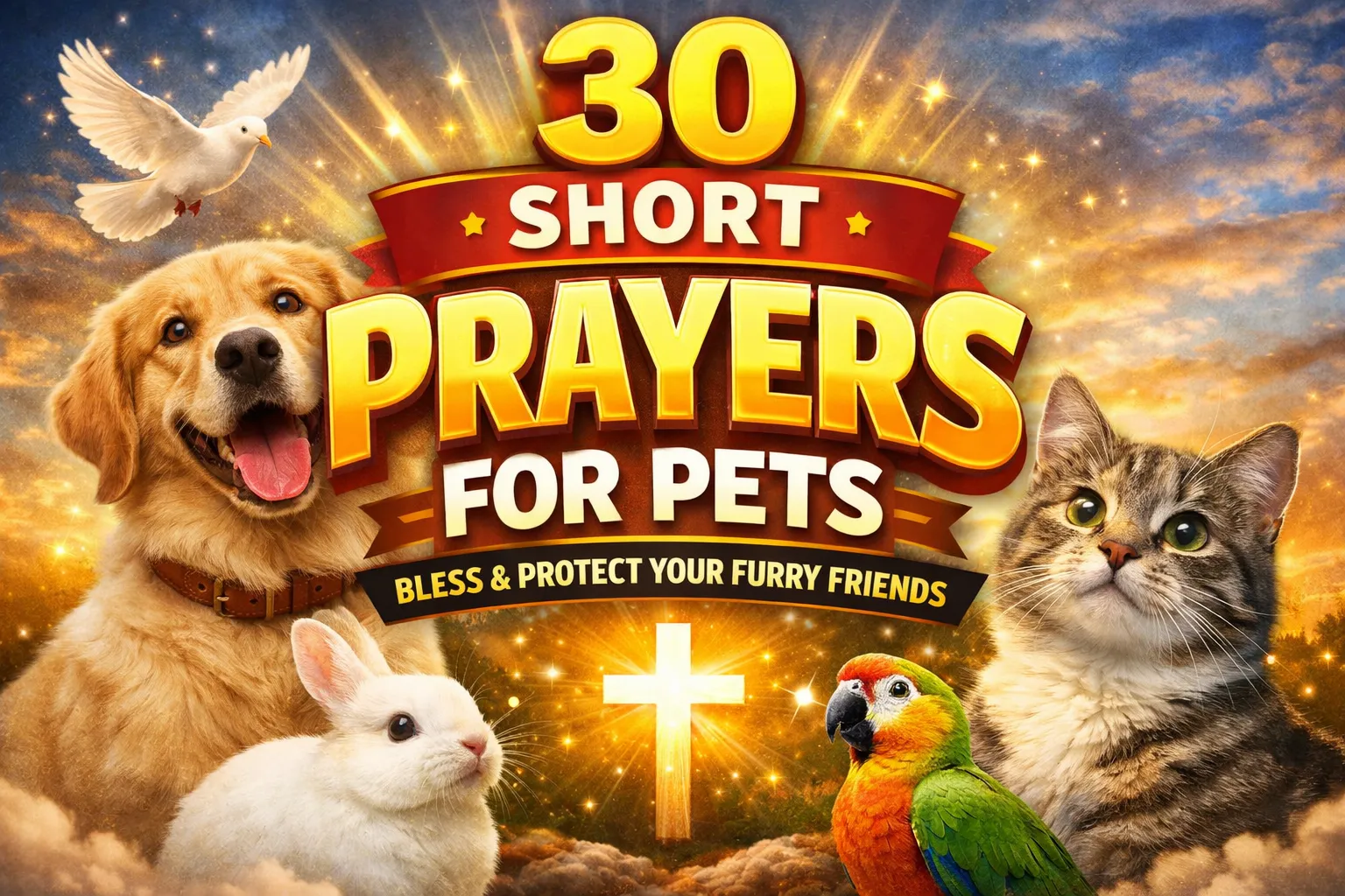 30 Short Prayers for Pets