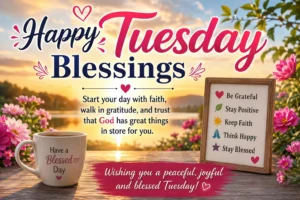 Happy Tuesday Blessings